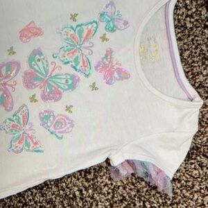 Delight your little one charming butterfly shirt